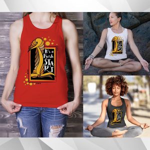 Women Racerback Tank: Numerology - The Power of Birth and Destiny Number 1