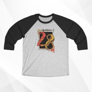 Unisex Tri-Blend 3/4 Raglan Teet, The Power of Birth and Destiny Number 28