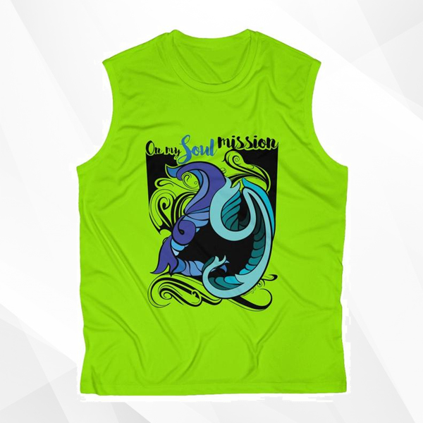 Men's Sleeveless Performance Tee, Divine number 29