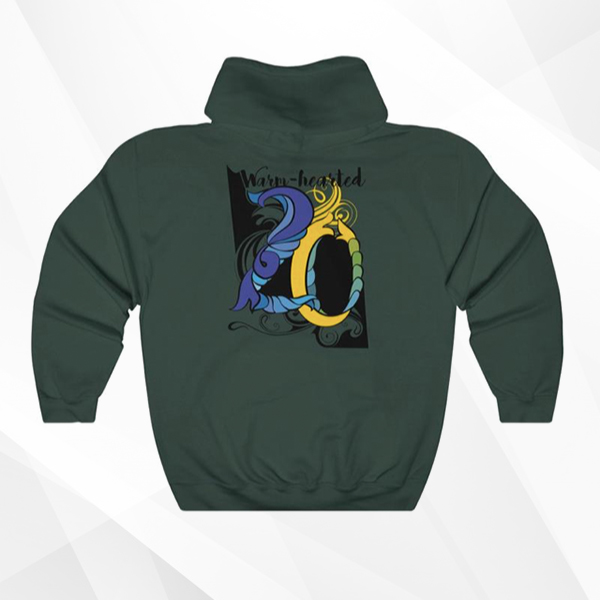 Unisex Heavy Blend Hooded Sweatshirt, Divine number 20