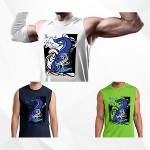 Men's Sleeveless Performance Tee, Divine number 2
