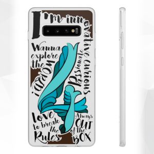 Samsung Flexi Cases, Divine Number - 4