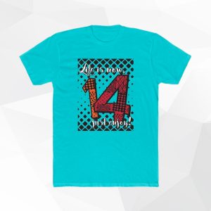 Men's Cotton Crew Tee, Divine Number 14