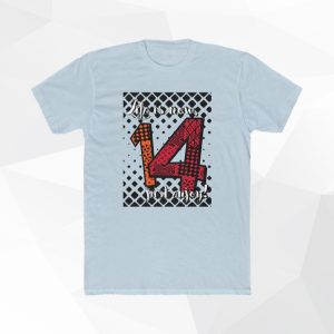 Men's Cotton Crew Tee, Divine Number 14