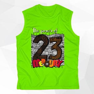 Men's Sleeveless Performance Tee, Divine Number 23