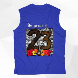 Men's Sleeveless Performance Tee, Divine Number 23