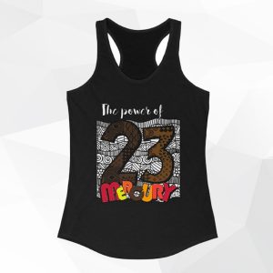 Women's Ideal Racerback Tank, Divine Number 23