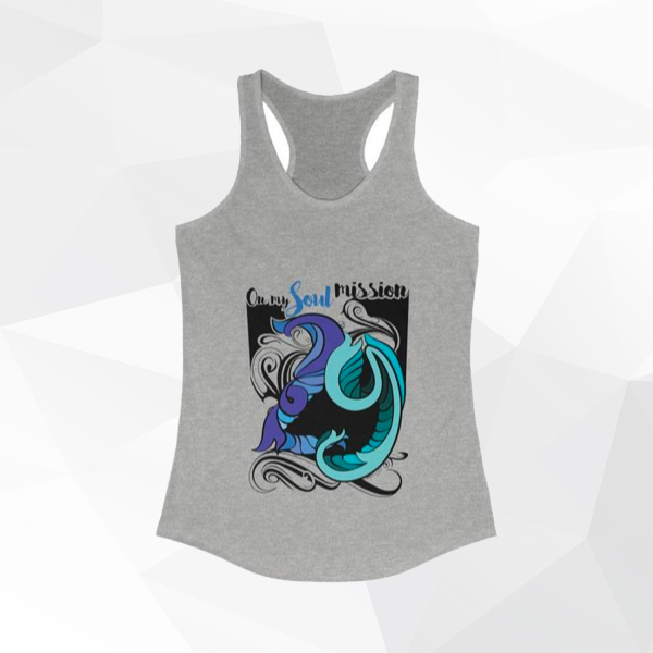 Women's Ideal Racerback Tank, Divine number 29
