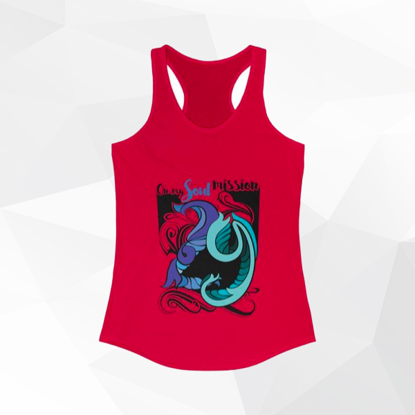 Women's Ideal Racerback Tank, Divine number 29