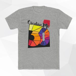 Men's Cotton Crew Tee, Divine Number 30