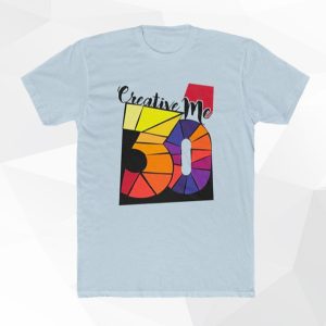 Men's Cotton Crew Tee, Divine Number 30