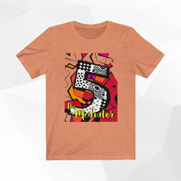 Unisex Jersey Short Sleeve Tee, Divine Number 5