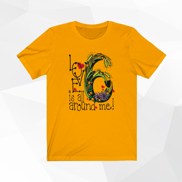 Unisex Jersey Short Sleeve Tee, Divine Number - 6